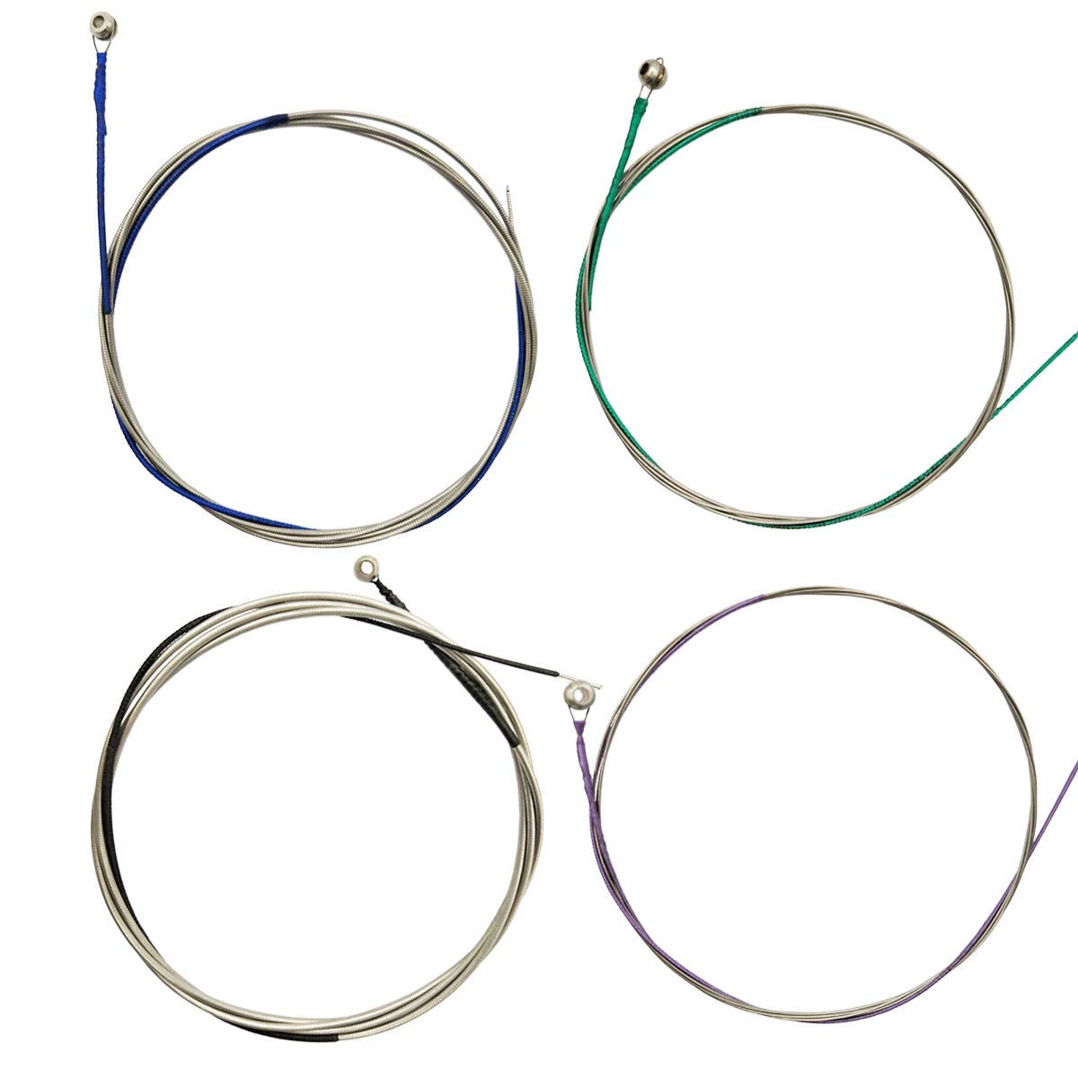 Amazon | Cello Strings 1フルセット A-D-G-C スチールコア ニッケル